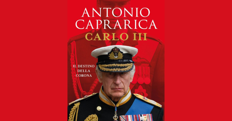 Antonio Caprarica - copertina Carlo III