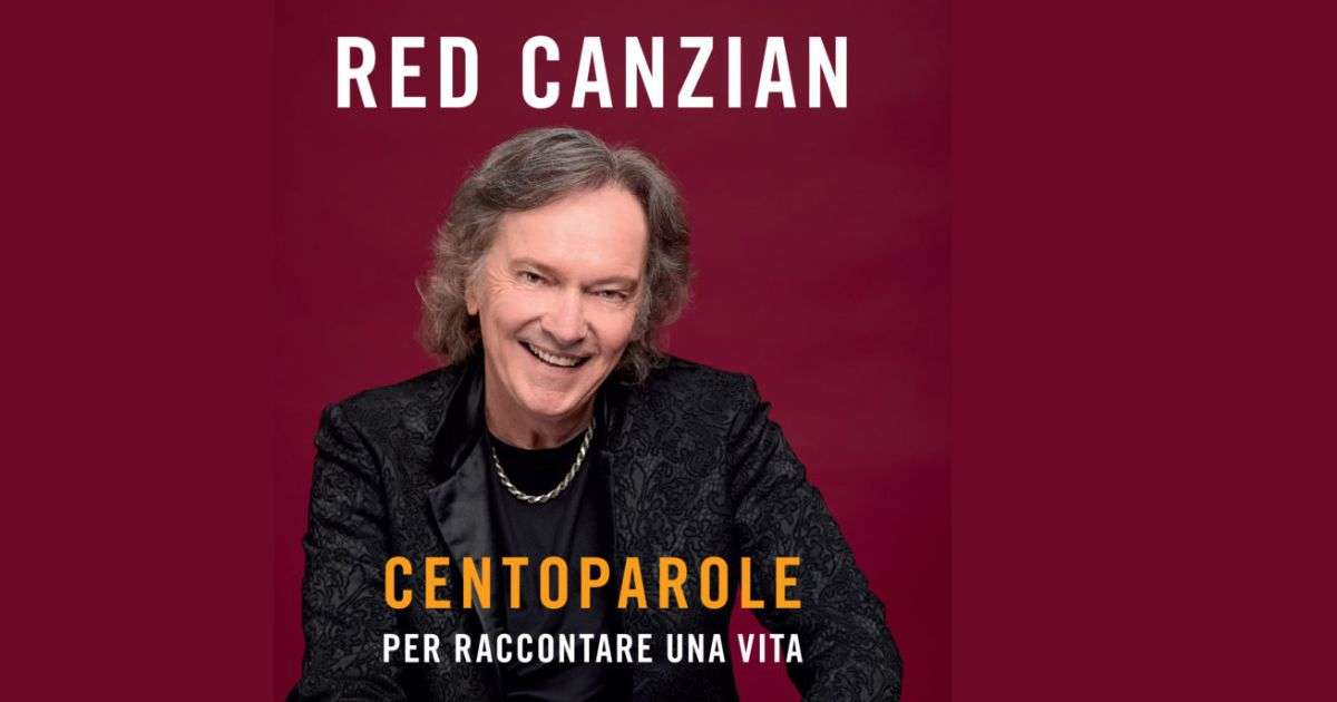 Red Canzian -Copertina Libro "Centoparole"